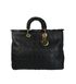 Ltd Edition Braided Large Lady Dior, front view